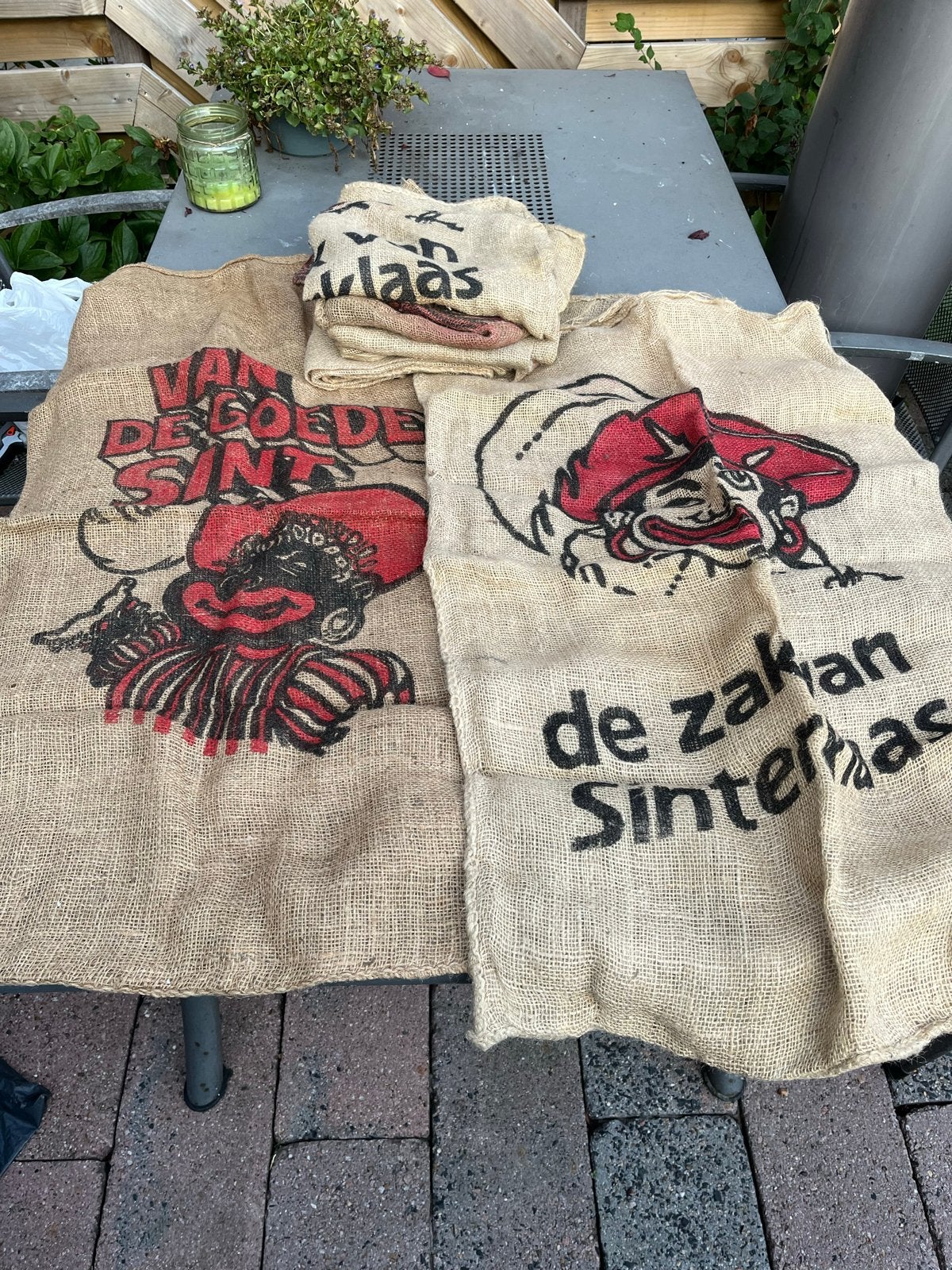 7 Jutten Sinterklaas zakken, Ophalen of Verzenden