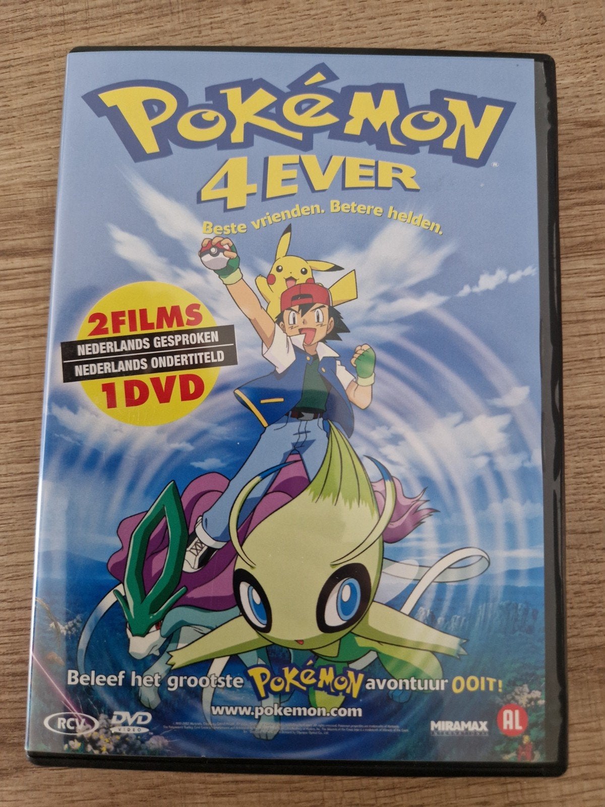 Pokemon 4 ever, Cd's en Dvd's, Alle leeftijden, Ophalen of Verzenden, Zo goed als nieuw, Anime (Japans)