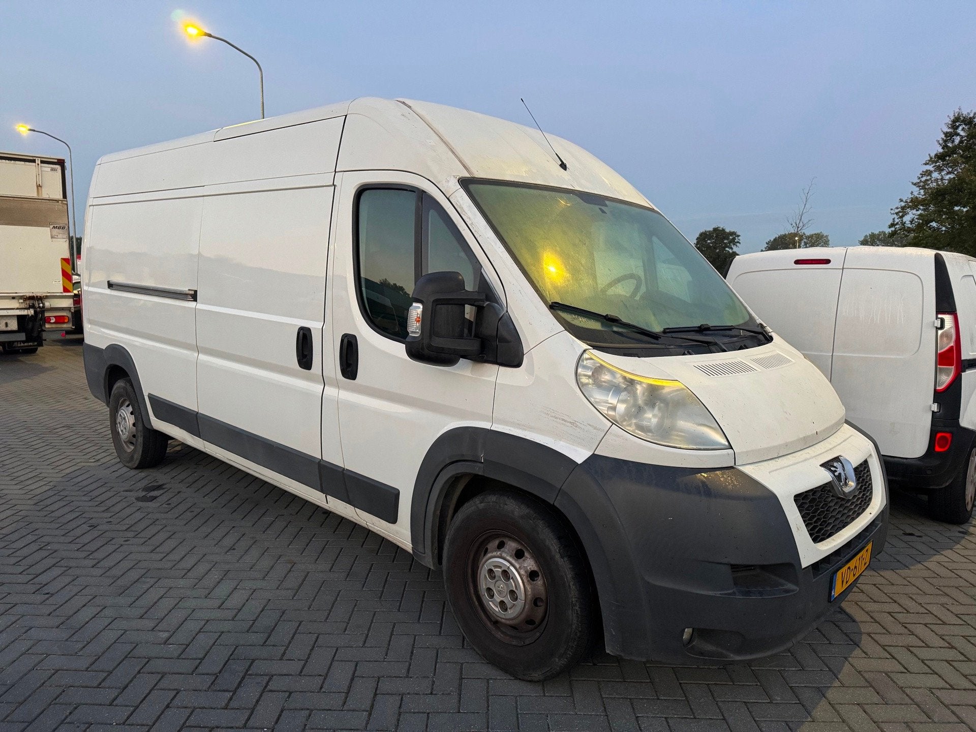 Peugeot Boxer 435 2.2 HDI 150 pk Ecc L3/H2 2013 Koppakking d, Auto's, Voorwielaandrijving, Euro 5, Stof, Gebruikt