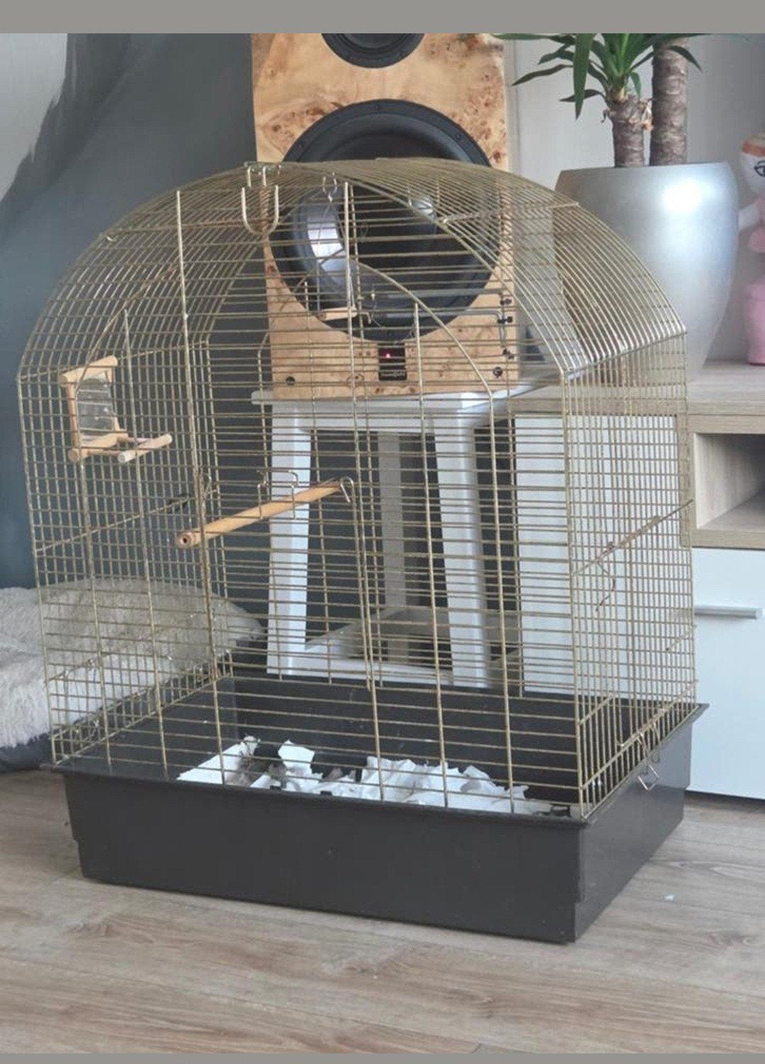 Te koop een kooi, Dieren en Toebehoren, Ophalen of Verzenden, Hout, Vogelkooi