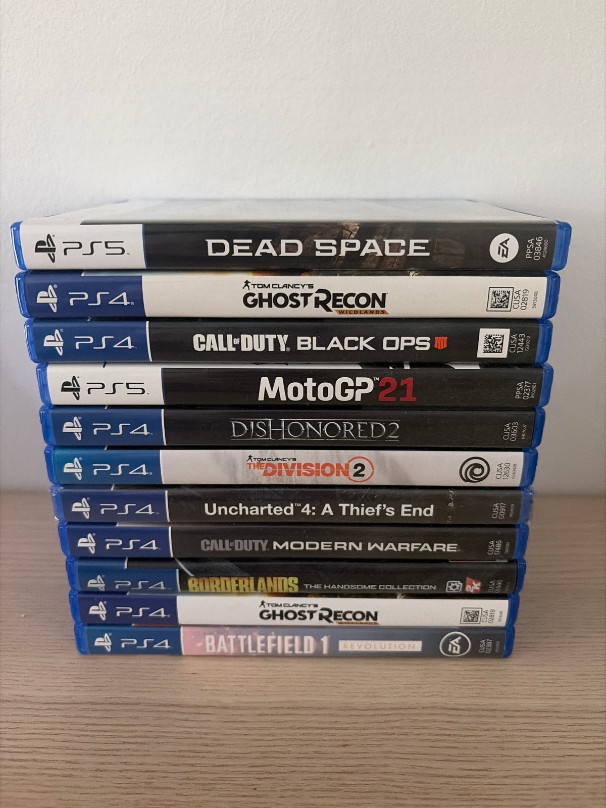 Diverse PS4 en PS5 spellen, Gebruikt, Vanaf 18 jaar, Overige genres, 1 speler