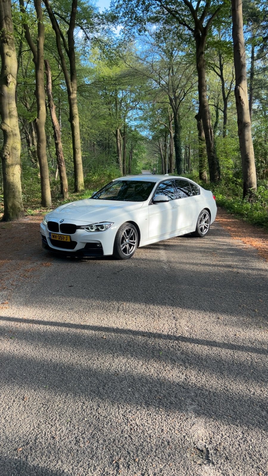 BMW 3-Serie 320i 184pk Aut 2017 Wit, Auto's, 1998 cc, Achterwielaandrijving, 1800 kg, 4 cilinders