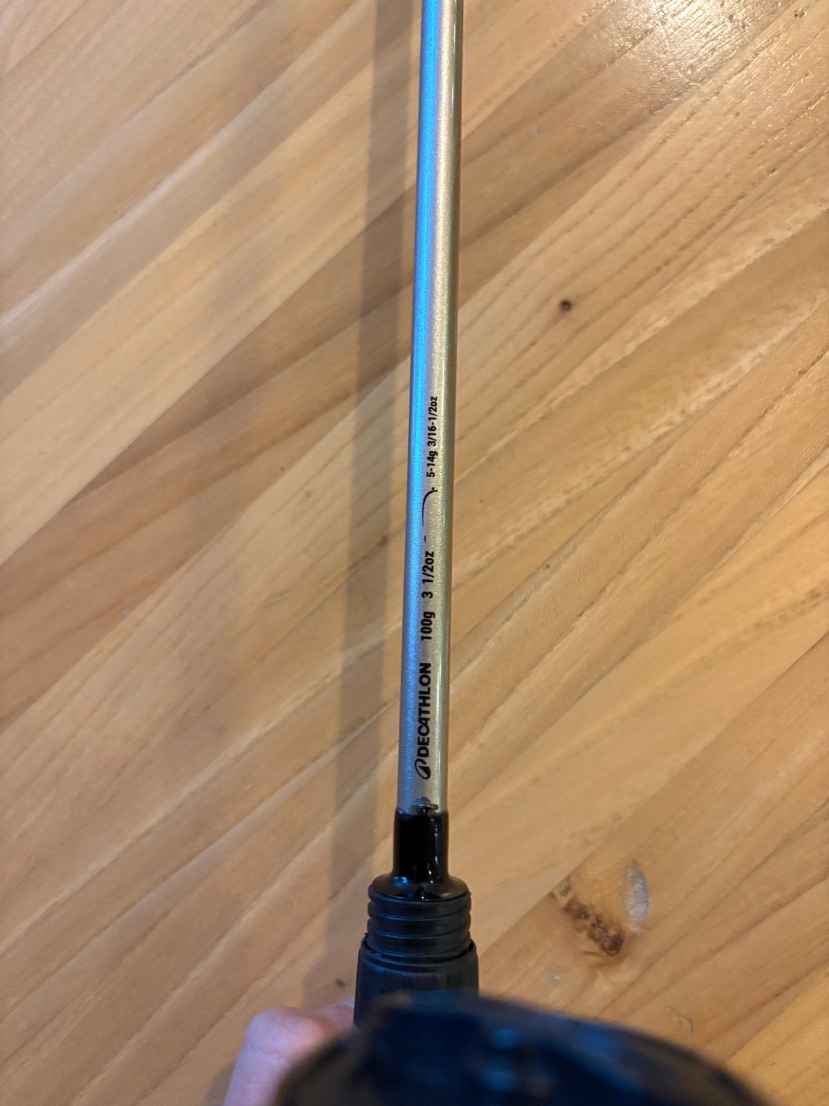 Ultralight Hengel 1.80m + Molen - Complete Set, Ophalen, Gebruikt, Complete hengel