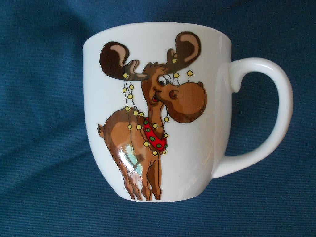 grote kerst beker eland depot, Diversen, Kerst, Gebruikt, Ophalen