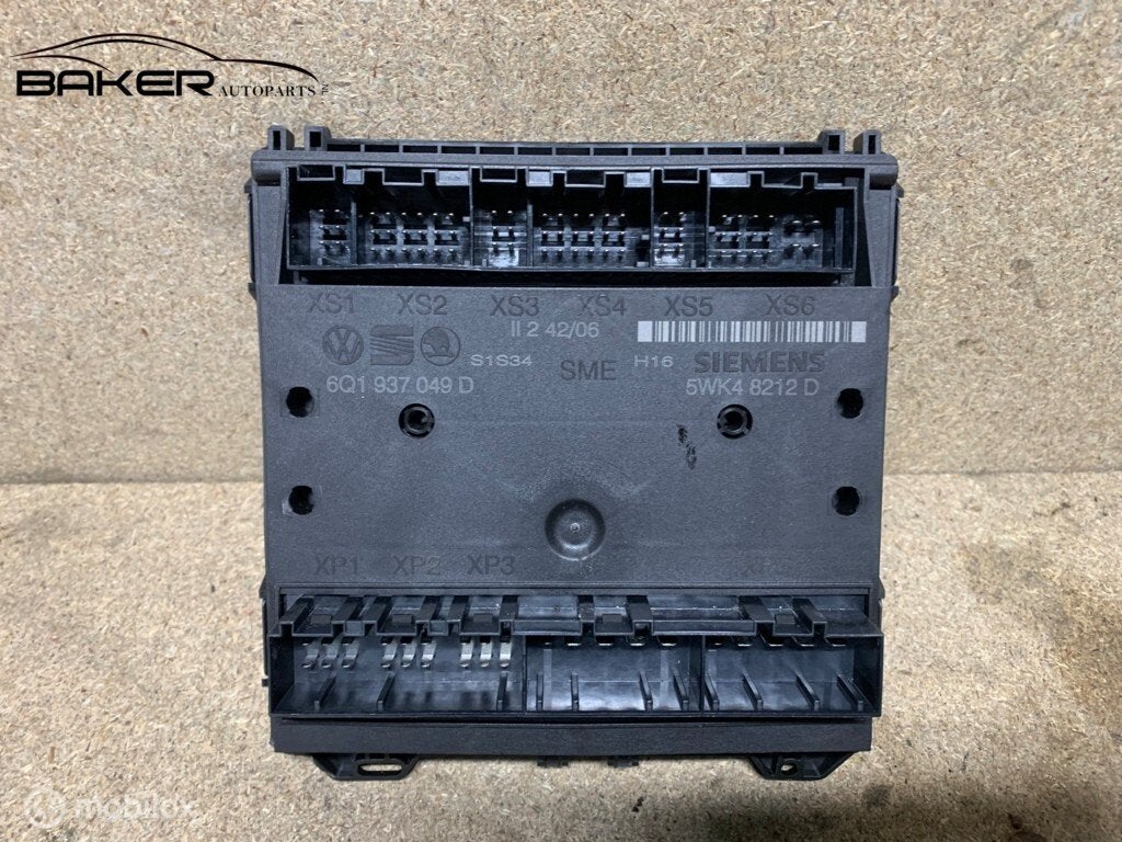 Body control module Seat Ibiza 6L ('02-'09) 6Q1937049D, Gebruikt, Ophalen of Verzenden, Seat, Seat