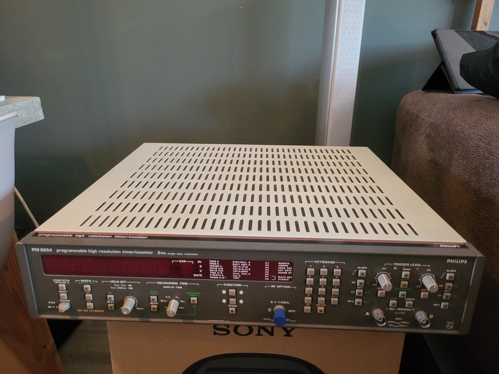 Philips PM6654, Ophalen