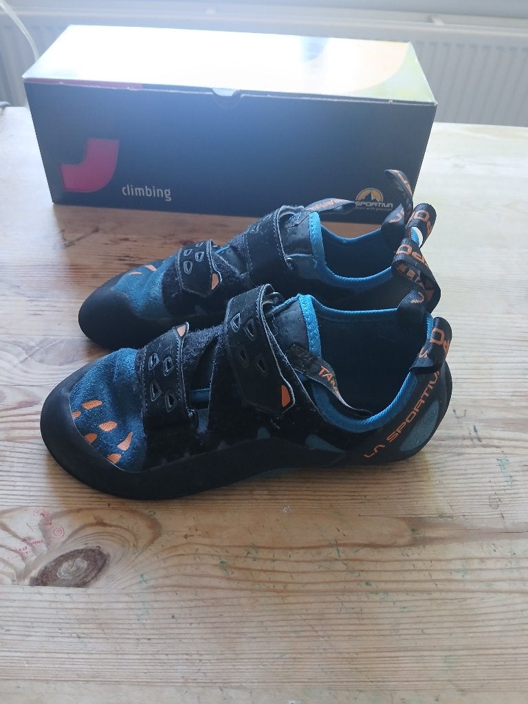 La Sportiva Tarantula klimschoenen – maat 39, Sport en Fitness, Klimsport, Ophalen of Verzenden, Gebruikt, Klimsportschoenen