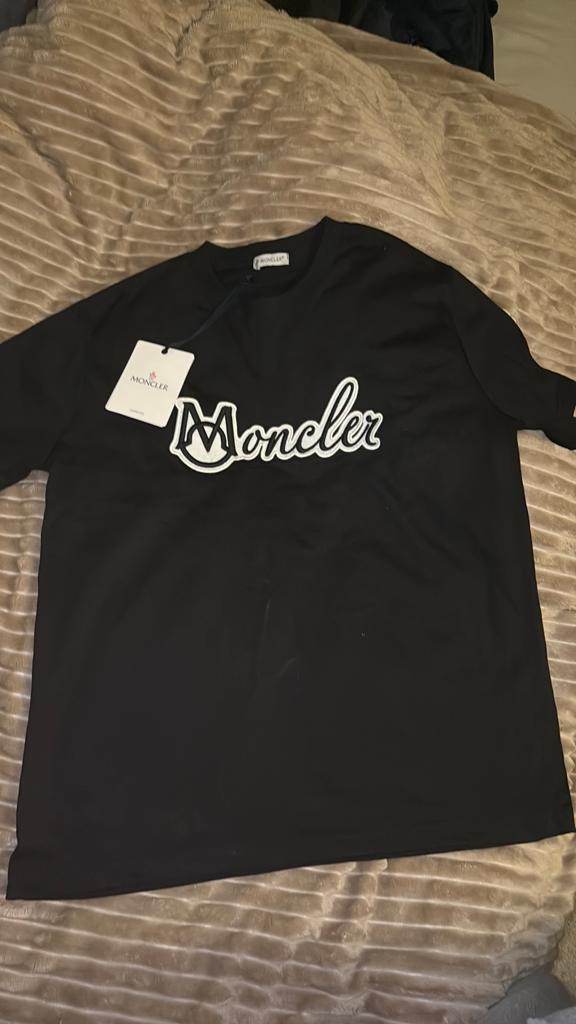 Moncler T-Shirt, Kleding | Heren, Ophalen, Nieuw, Zwart