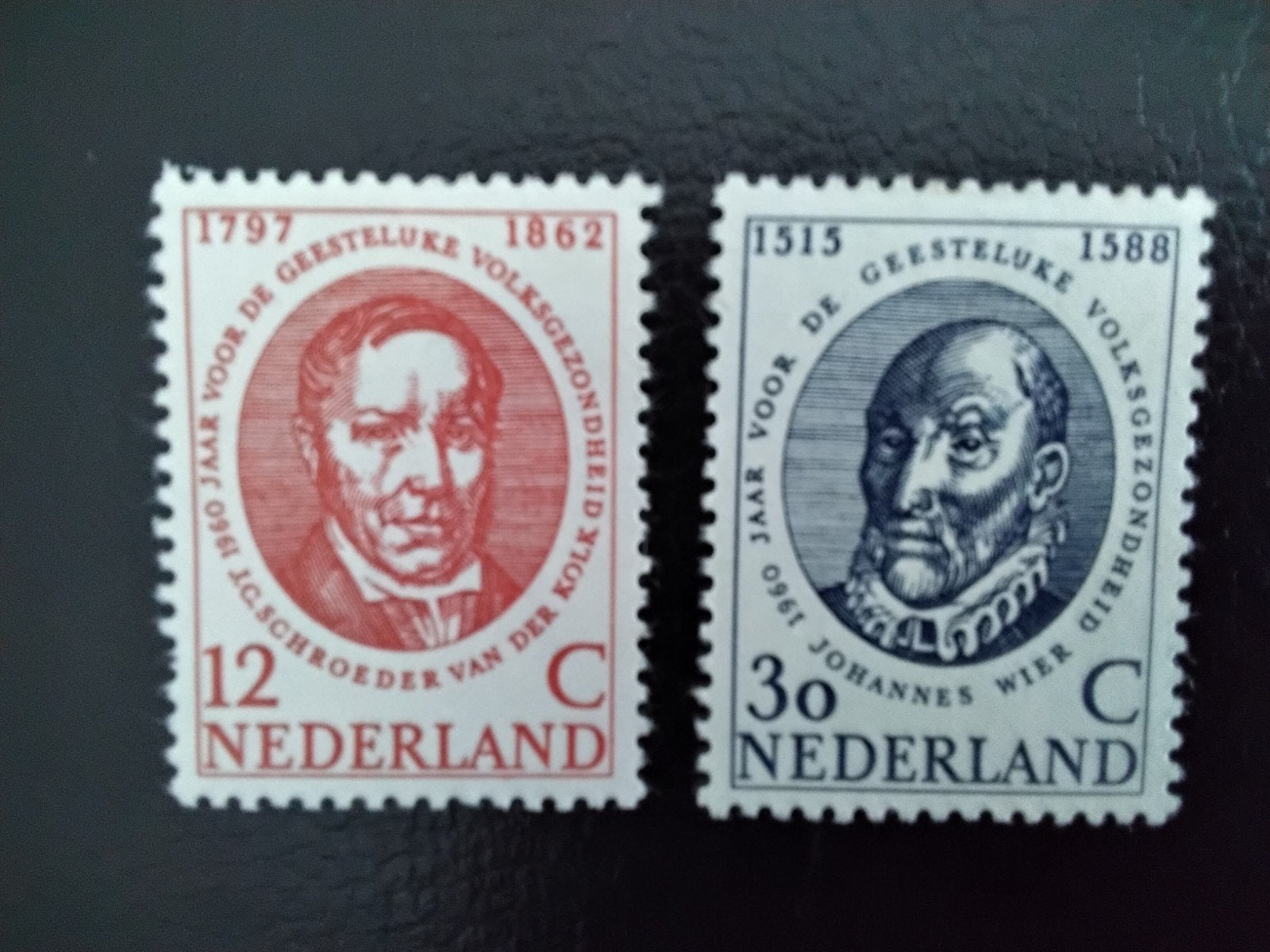 743 - 744 NVPH Geestelijke Volksgezondheid  zegels 1960, Postzegels en Munten, Postzegels | Nederland, Verzenden, Na 1940