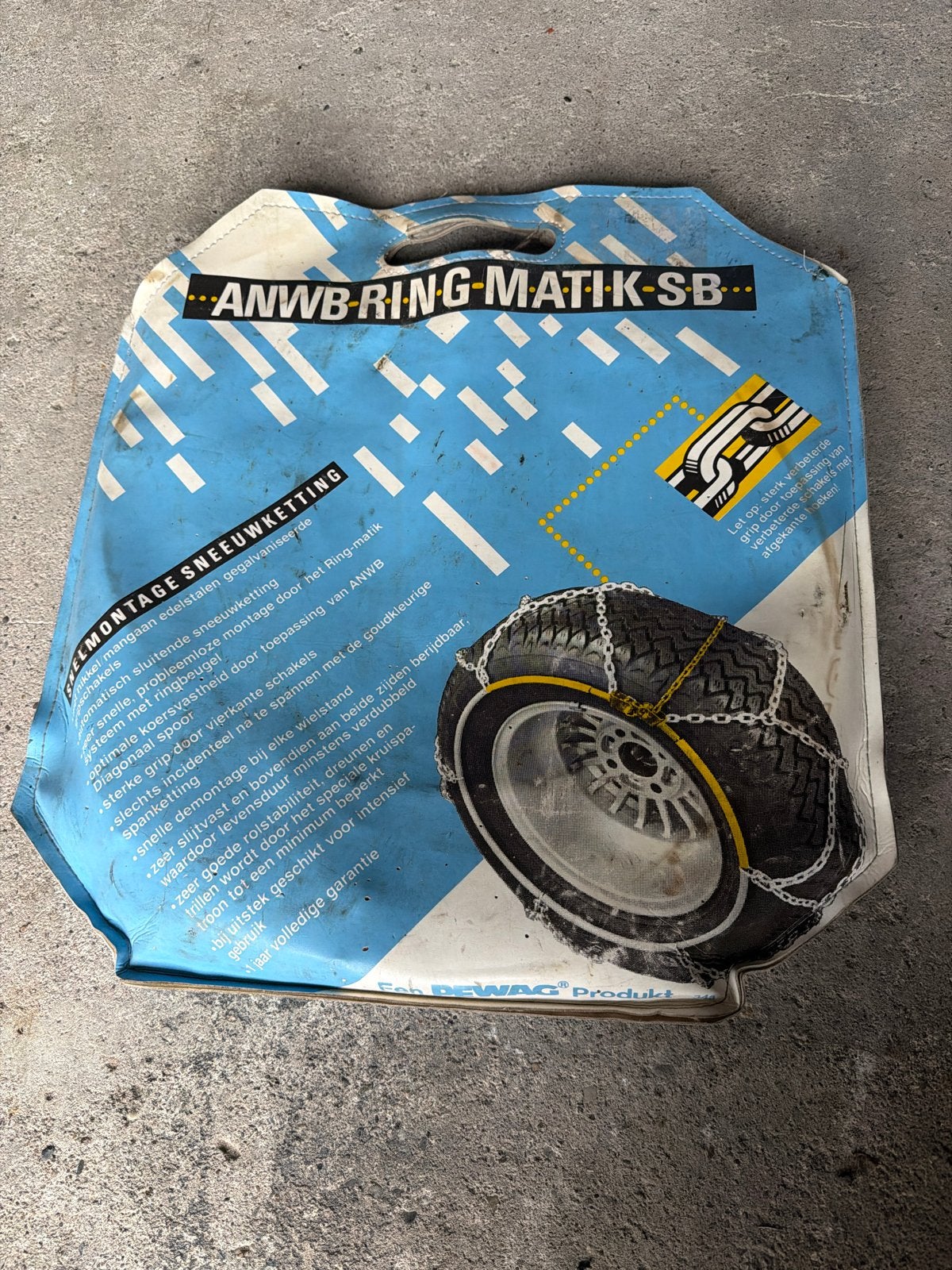 ANWB Ring-Matik-SB Sneeuwkettingen, Ophalen of Verzenden, Gebruikt