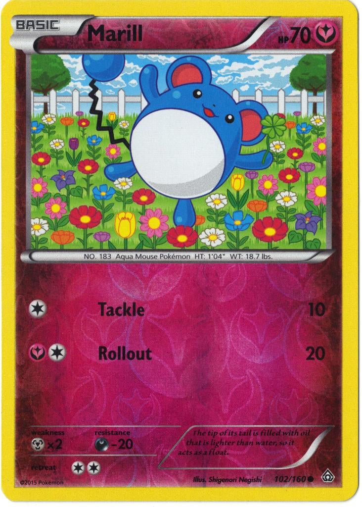Primal Clash,  Marill [reverse] 102/160, Verzenden, Nieuw, Losse kaart