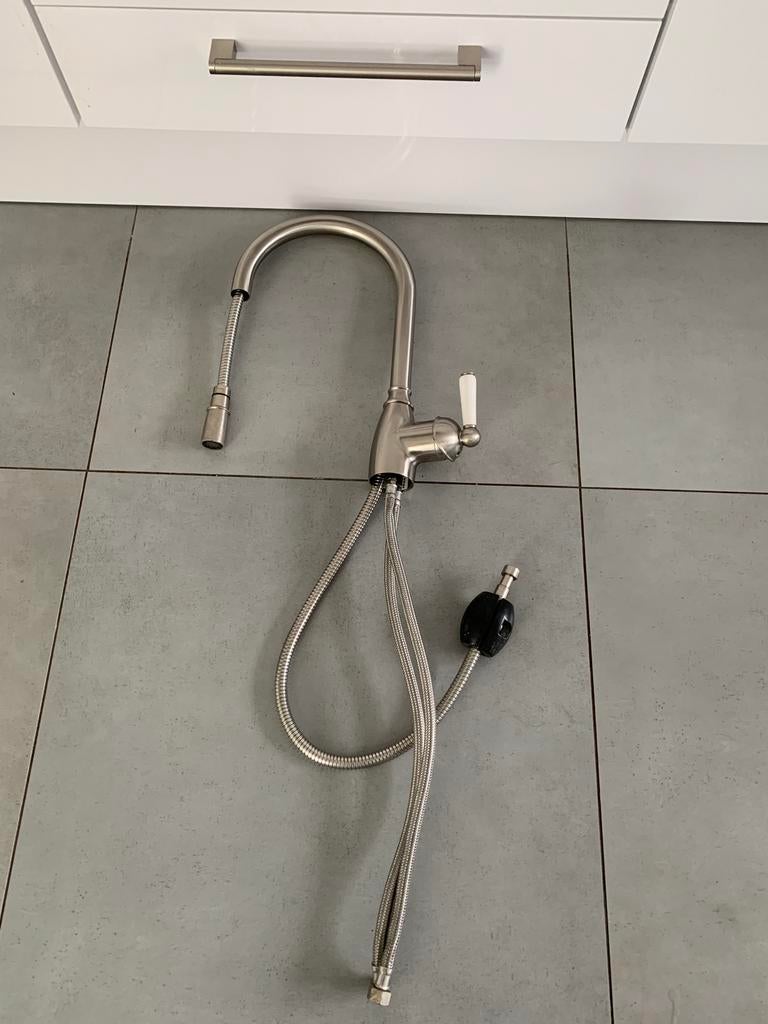 Ikea keukenkraan rvs, Doe-het-zelf en Verbouw, Ophalen of Verzenden, Gebruikt, Rvs, Kraan