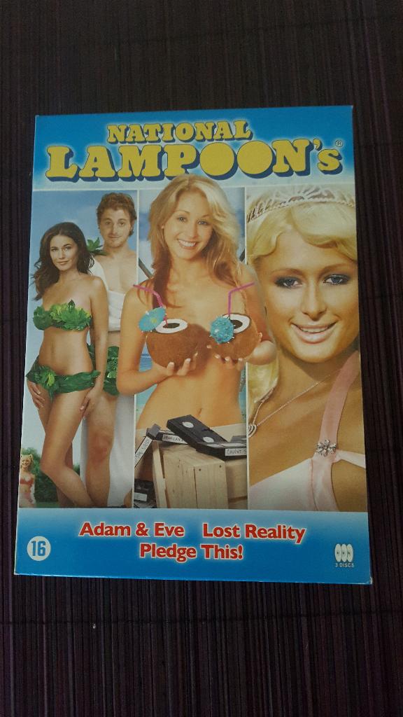 national lampoons , 3 dvd box, Alle leeftijden, Ophalen of Verzenden, Zo goed als nieuw, Actiekomedie