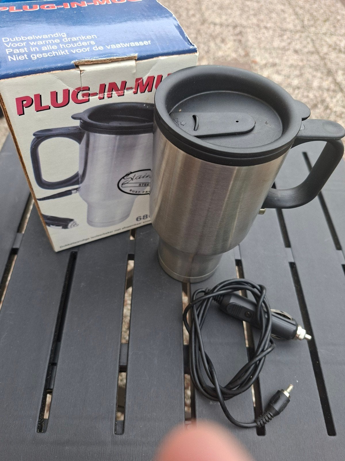 Plug in Mug - 12V, Ophalen of Verzenden, Zo goed als nieuw