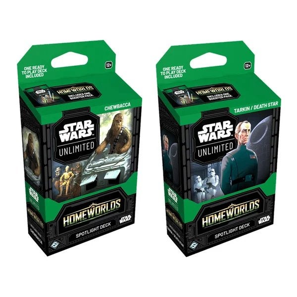 Star Wars Homeworlds Spotlight Decks | Chewbacca & Tarkin