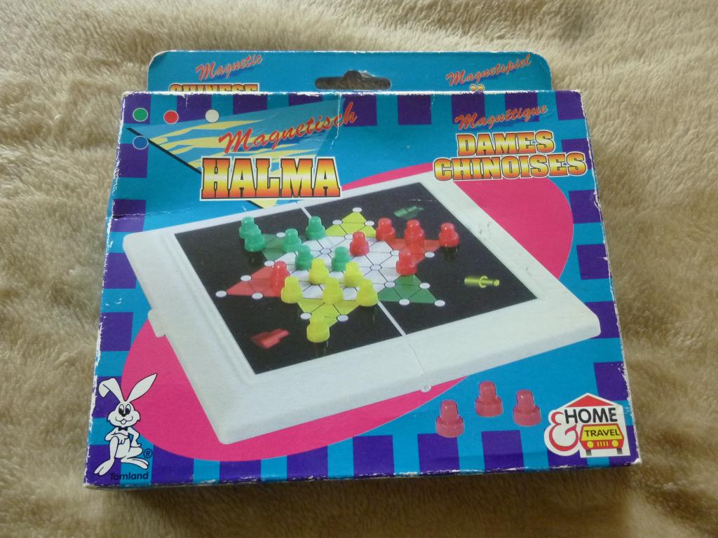 Halma reisedititie uit 1997 is magnetisch, Ophalen of Verzenden, Gebruikt