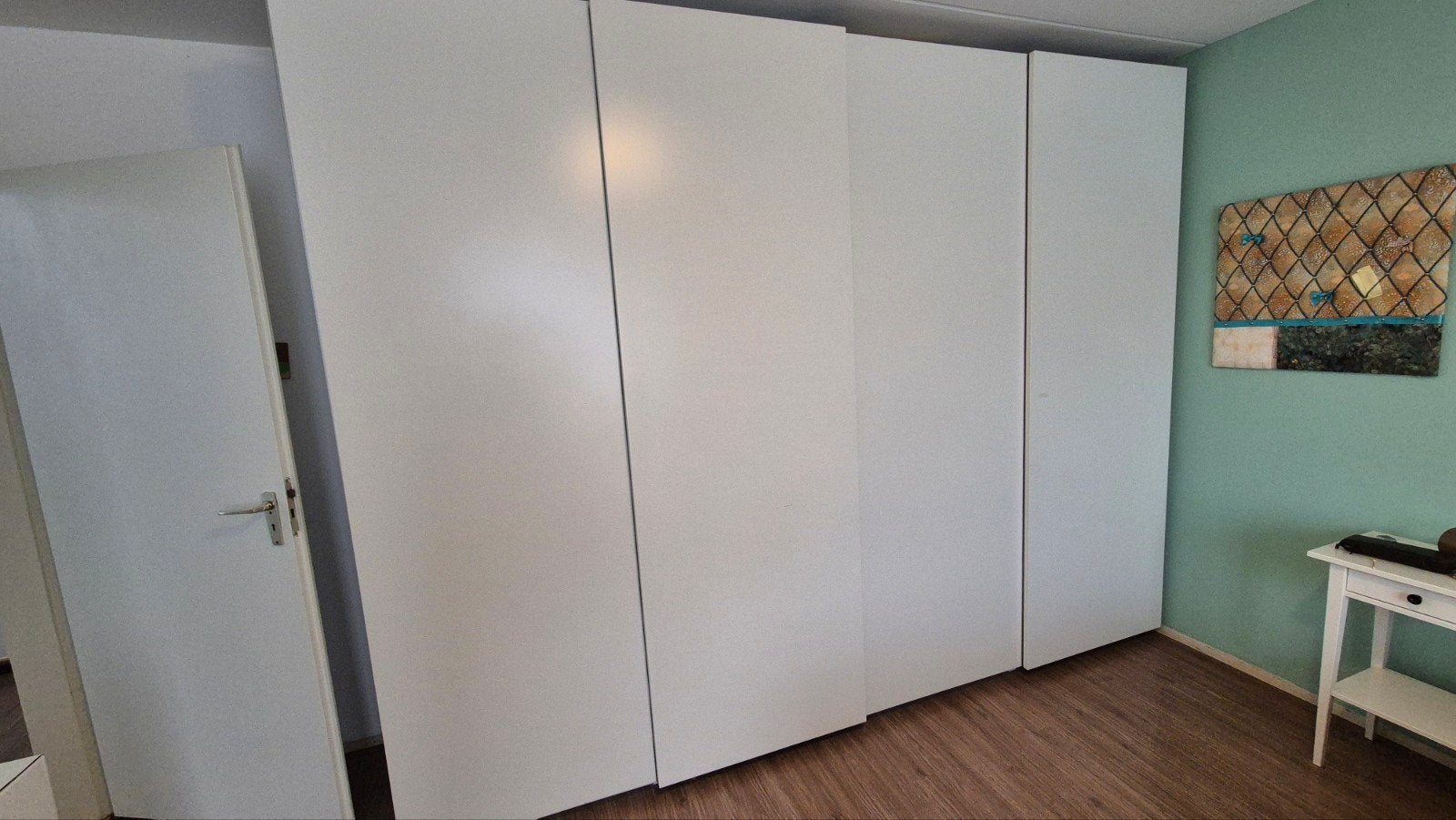 Ikea Pax kledingkast 300 cm breed, Ophalen, Gebruikt, 200 cm of meer, Met lade(s)