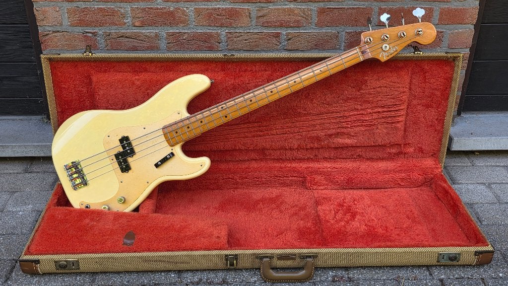 Fender Precision American Vintage Reissue uit 1996, Ophalen of Verzenden, Gebruikt, Elektrisch