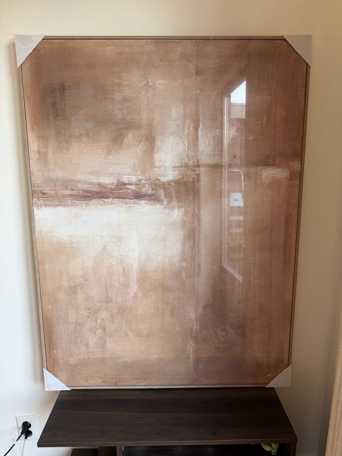 Modern abstract schilderij van Light & Living, Ophalen