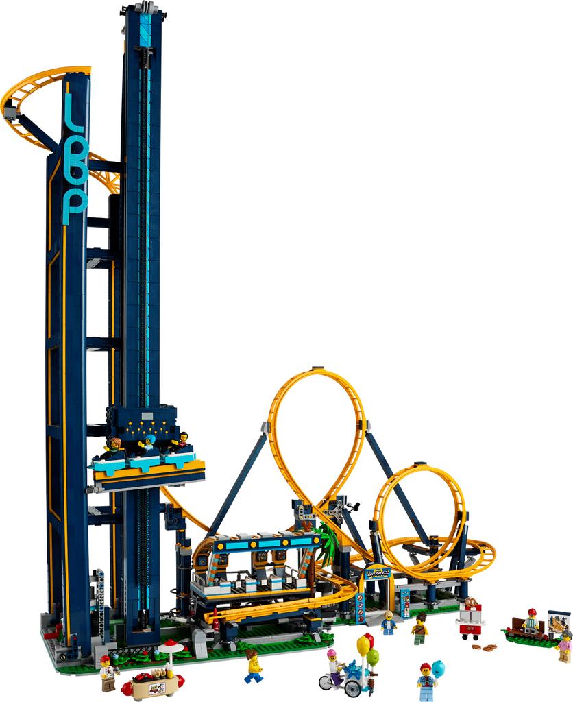 Lego Loop Coaster 10303, Ophalen of Verzenden, Zo goed als nieuw, Complete set, Lego