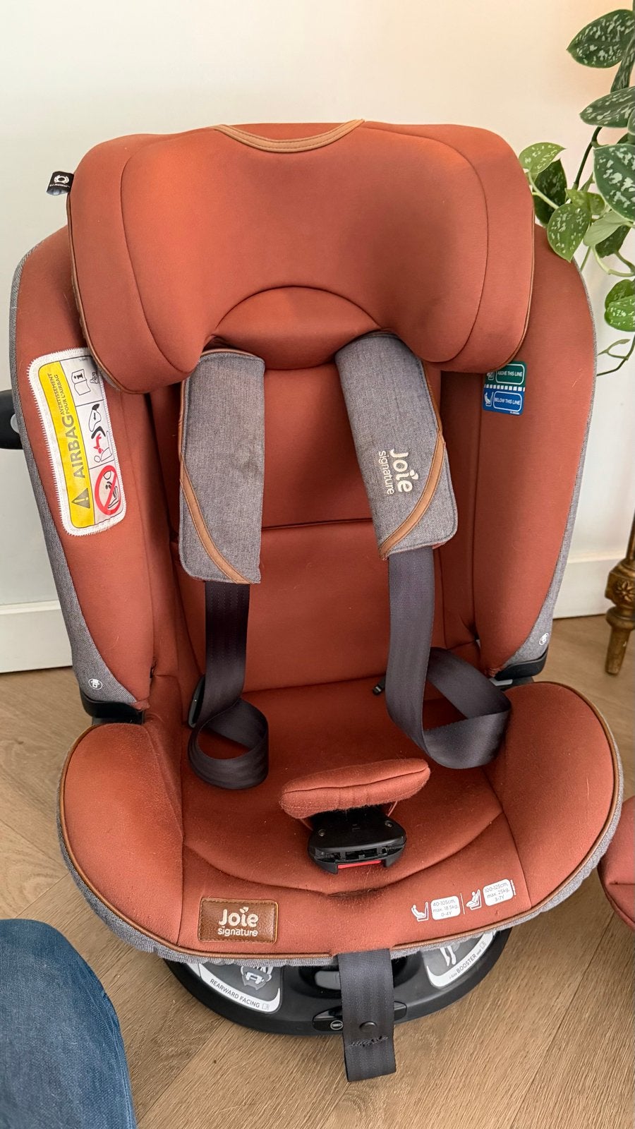 Joie i-Spin 360 Autostoel 0-7 jaar (0-25 kg) - Draaibaar, 0 t/m 18 kg, Verstelbare rugleuning, Zo goed als nieuw, Isofix