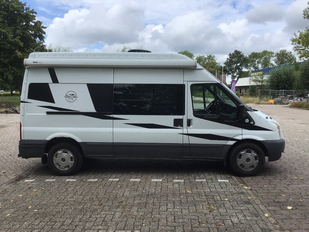 Ford Transit Camper 2012 met nieuwe motor, Caravans en Kamperen, Chemisch toilet, Koelkast, Gaslek-detector, Ford