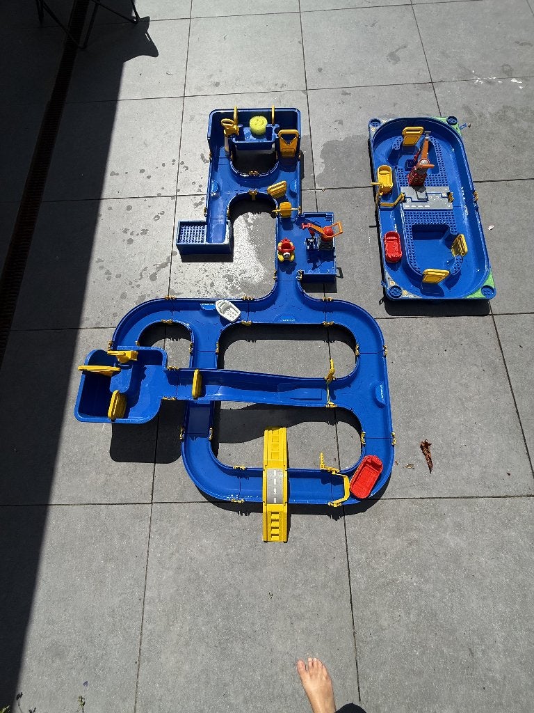Big Waterplay 3 sets, Ophalen, Zo goed als nieuw