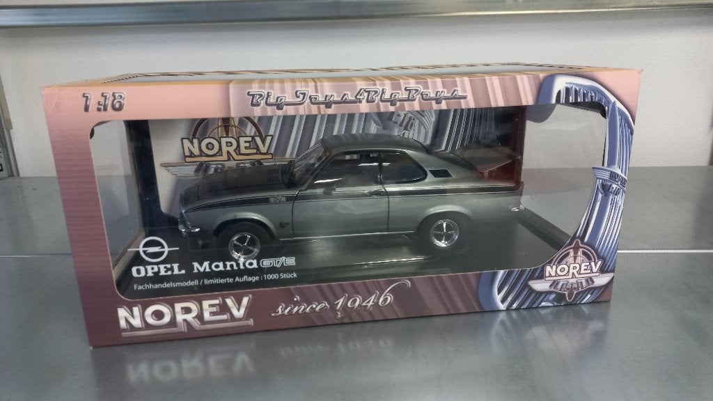 schaal model Opel Manta A GT/E, Ophalen of Verzenden, Nieuw, Auto, Norev
