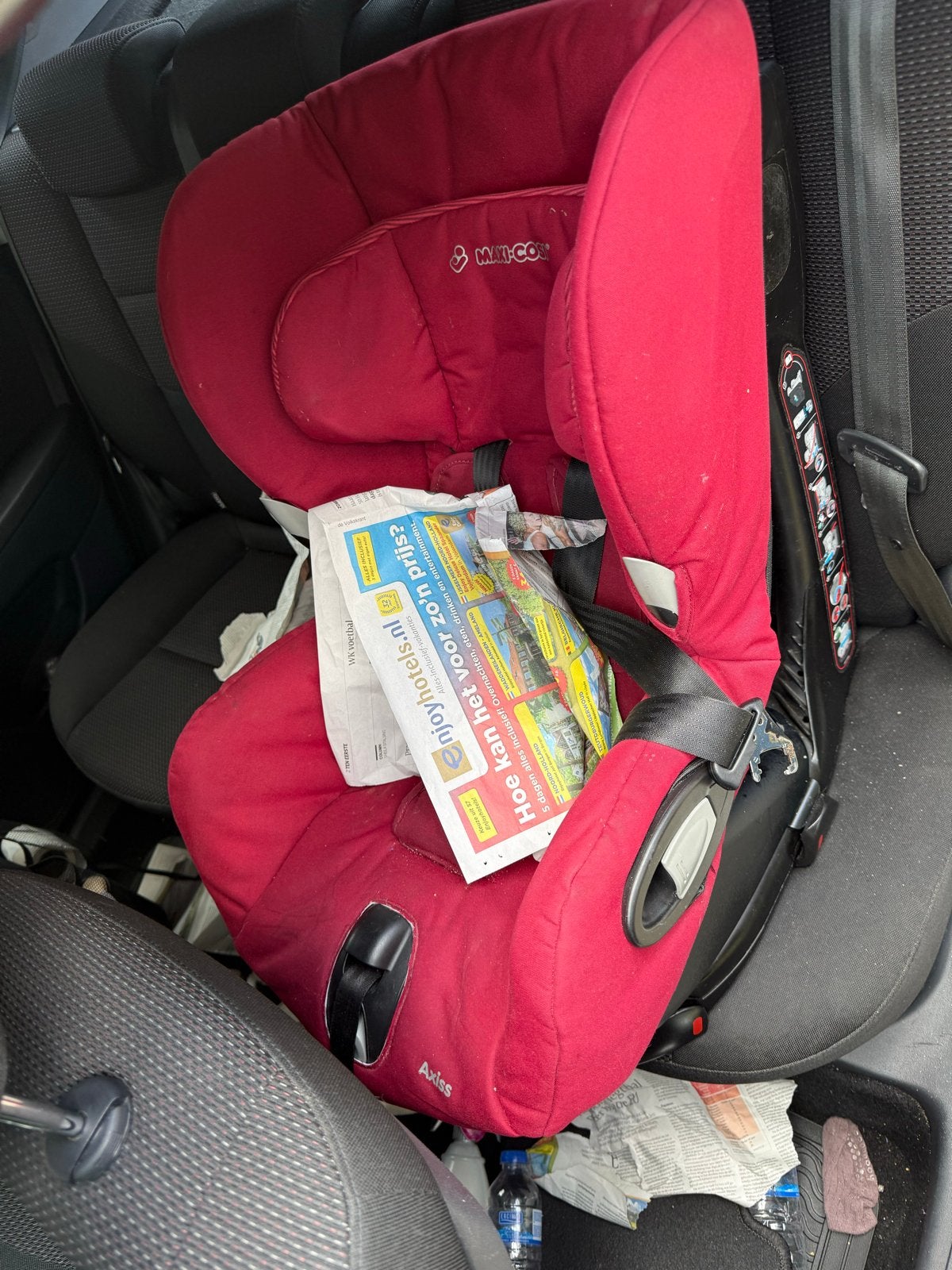 Maxi-Cosi Axiss autostoel - Rood, Kinderen en Baby's, Autostoeltjes, Ophalen, 9 t/m 18 kg, Zijbescherming, Maxi-Cosi