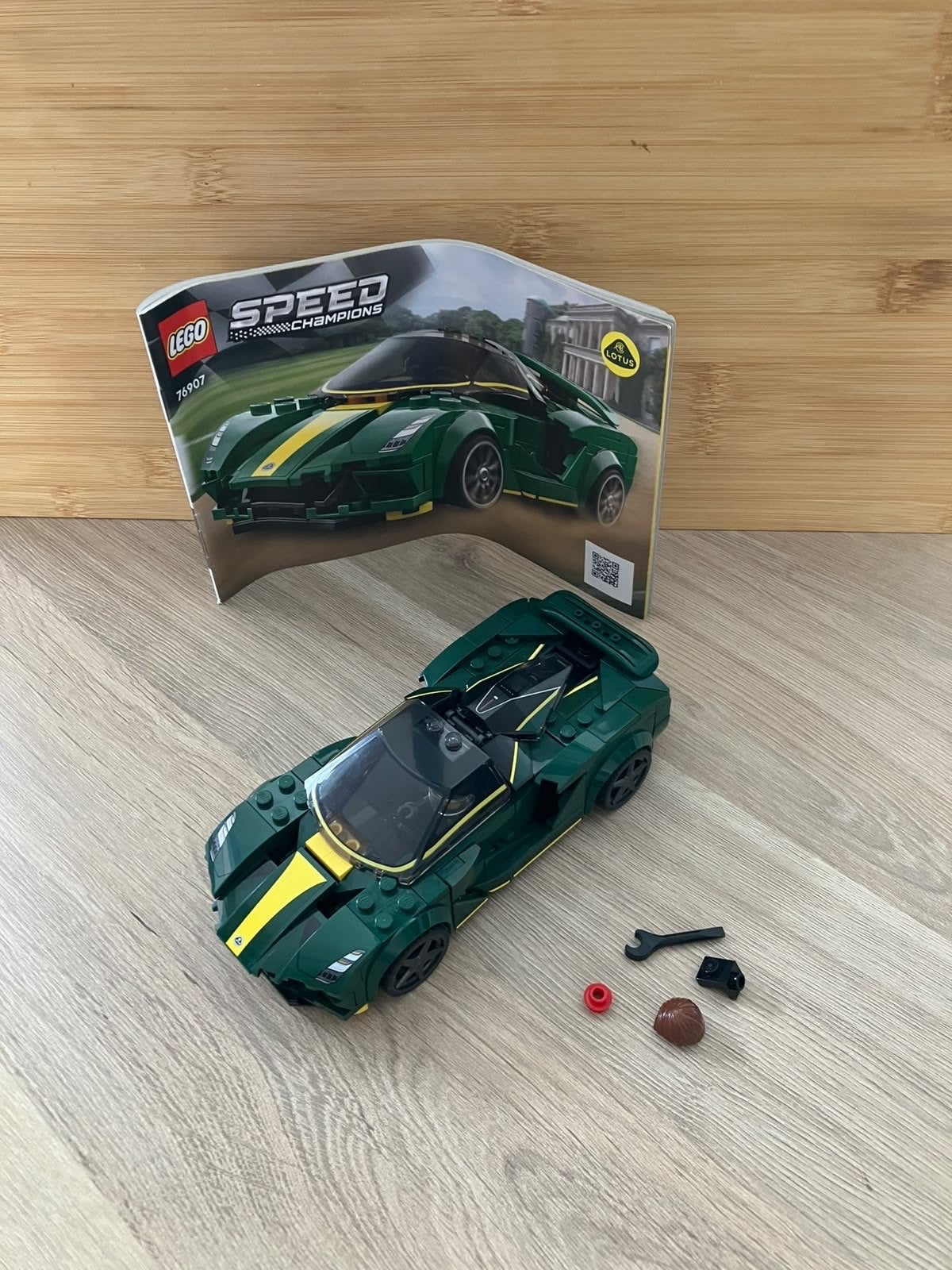 LEGO Speed Champions 76907 Lotus Evija, Ophalen of Verzenden, Zo goed als nieuw, Overige merken