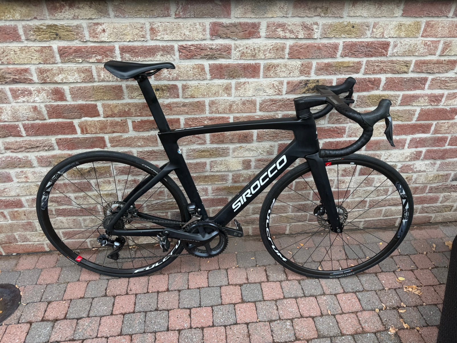 Sirocco SR Speed 56, Carbon, Zo goed als nieuw, Meer dan 20 versnellingen, Schijfrem
