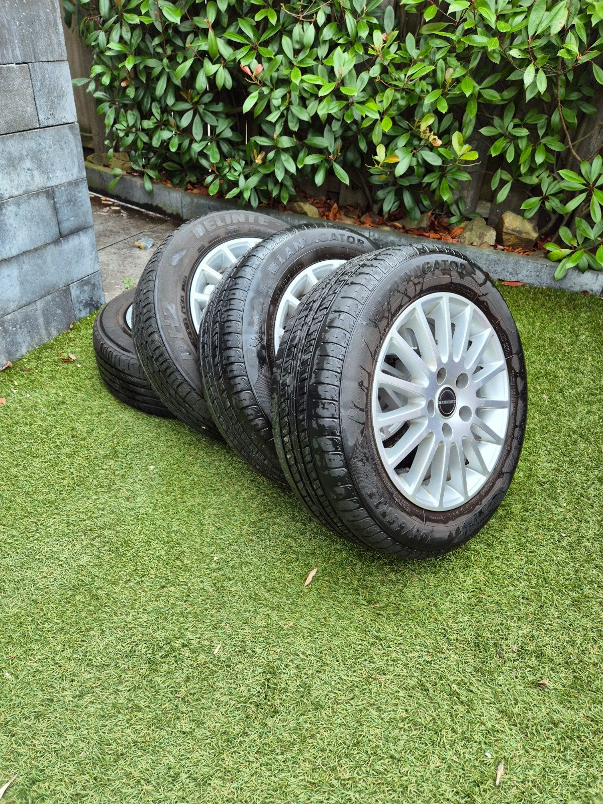 Borbet velgen met 185/65 R15 zomerbanden (KBA45999), Ophalen