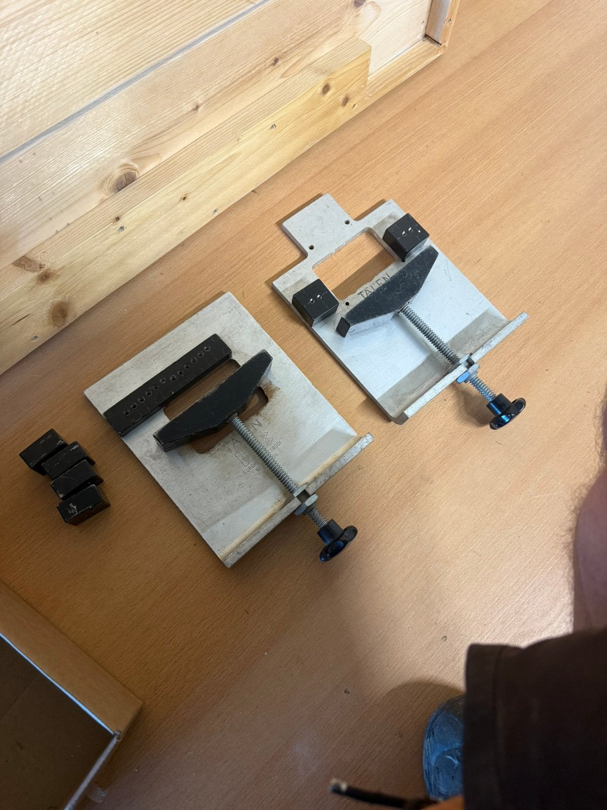 Kopieerstang & Freessjabloon Scharnieren set, Ophalen of Verzenden, Zo goed als nieuw, Rolsteiger of Kamersteiger, 5 meter of hoger