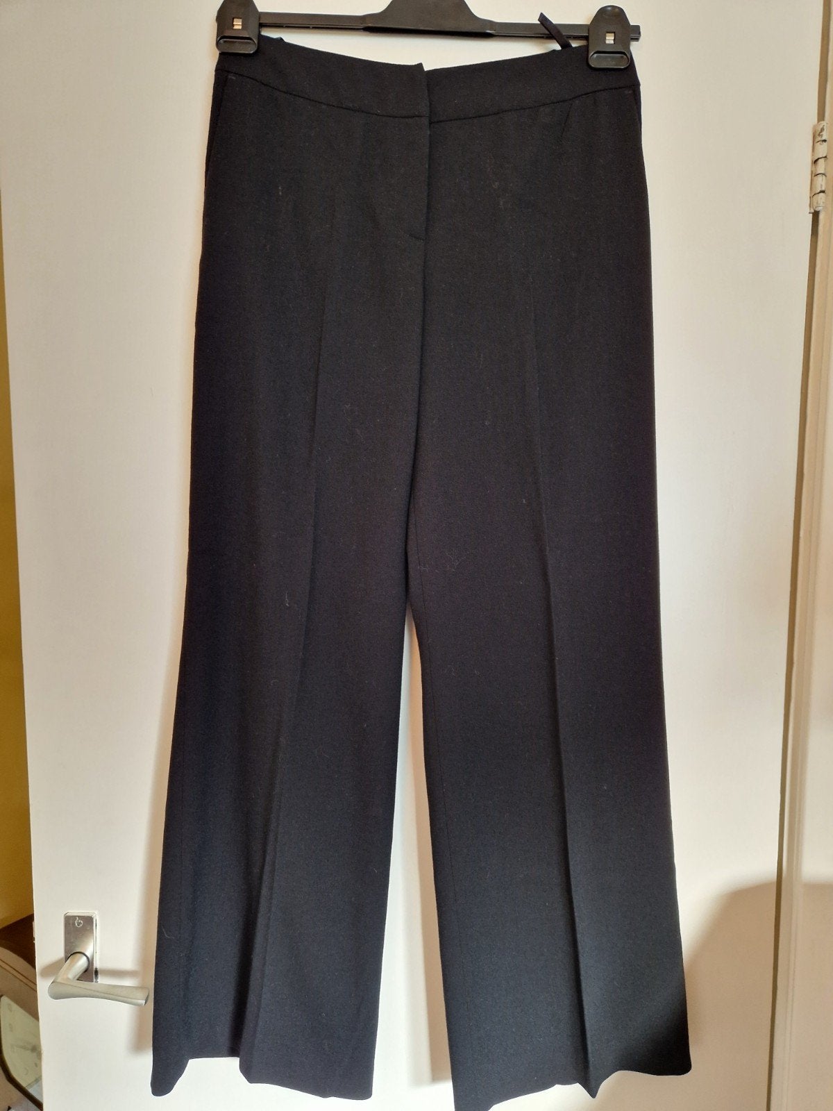 La Ligna zwarte pantalon met wijde pijp, maat 40, Maat 38/40 (M), Zwart, Ophalen of Verzenden, Zo goed als nieuw