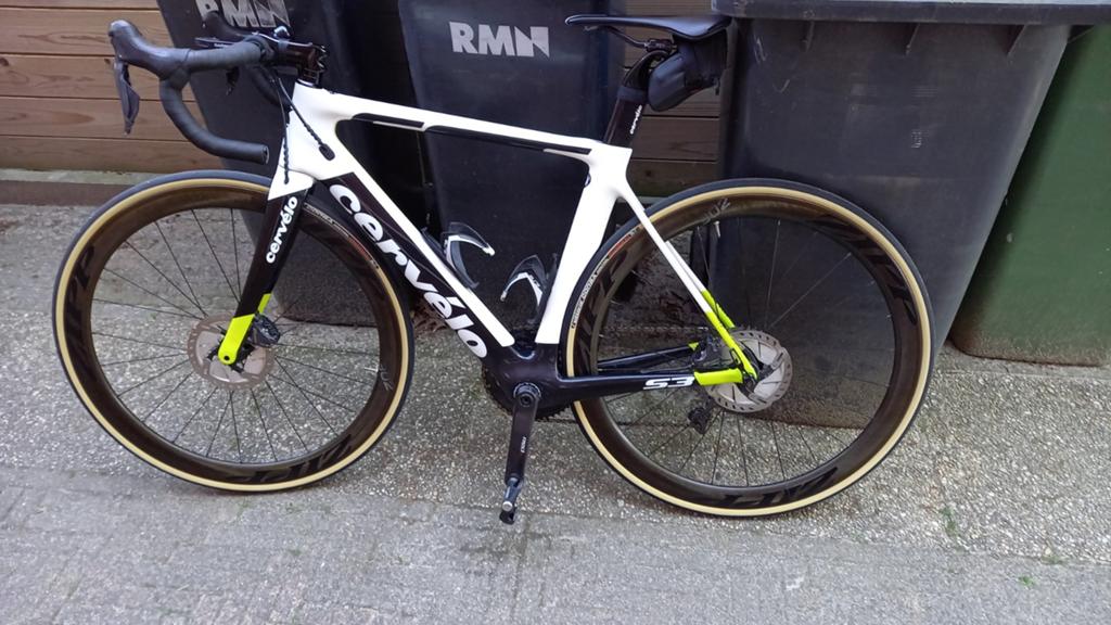 Cervélo S3 Ultegra DI2 Disc 51cm Zipp wielen, Carbon, 49 tot 53 cm, Zo goed als nieuw, Meer dan 20 versnellingen