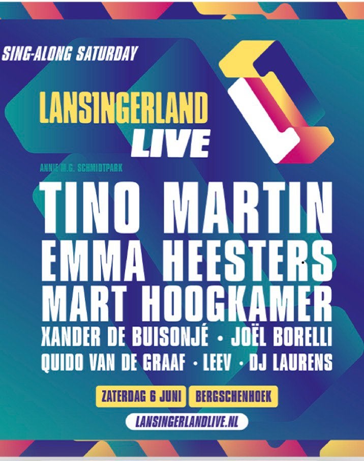 2 kaartjes Lansingerland Live 6 juni 2026, Tickets en Kaartjes, Twee personen