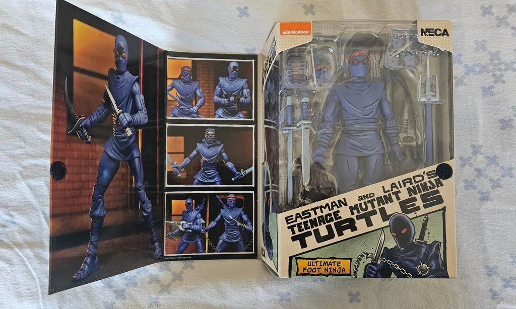 NECA Ultimate Foot Soldier TMNT Actiefiguur - Nieuw in Doos, Ophalen of Verzenden, Nieuw