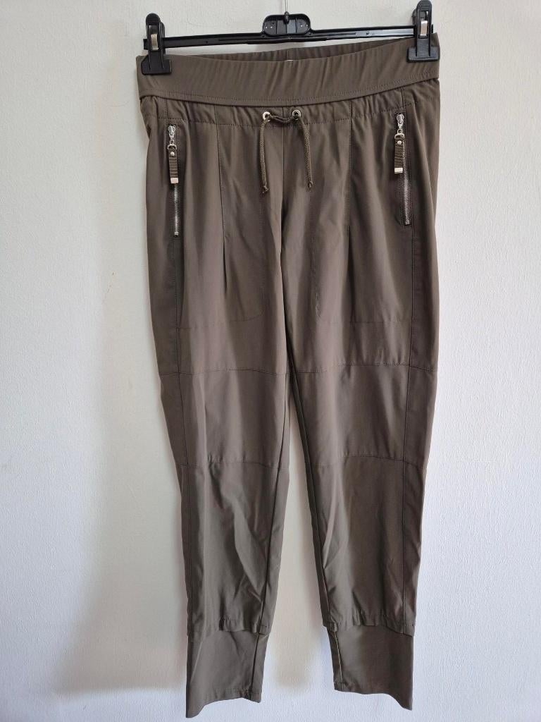 Br36 - Legergroene Raffaello Rossi broek maat 34 (1), Ophalen of Verzenden, Zo goed als nieuw, Maat 34 (XS) of kleiner, Lang
