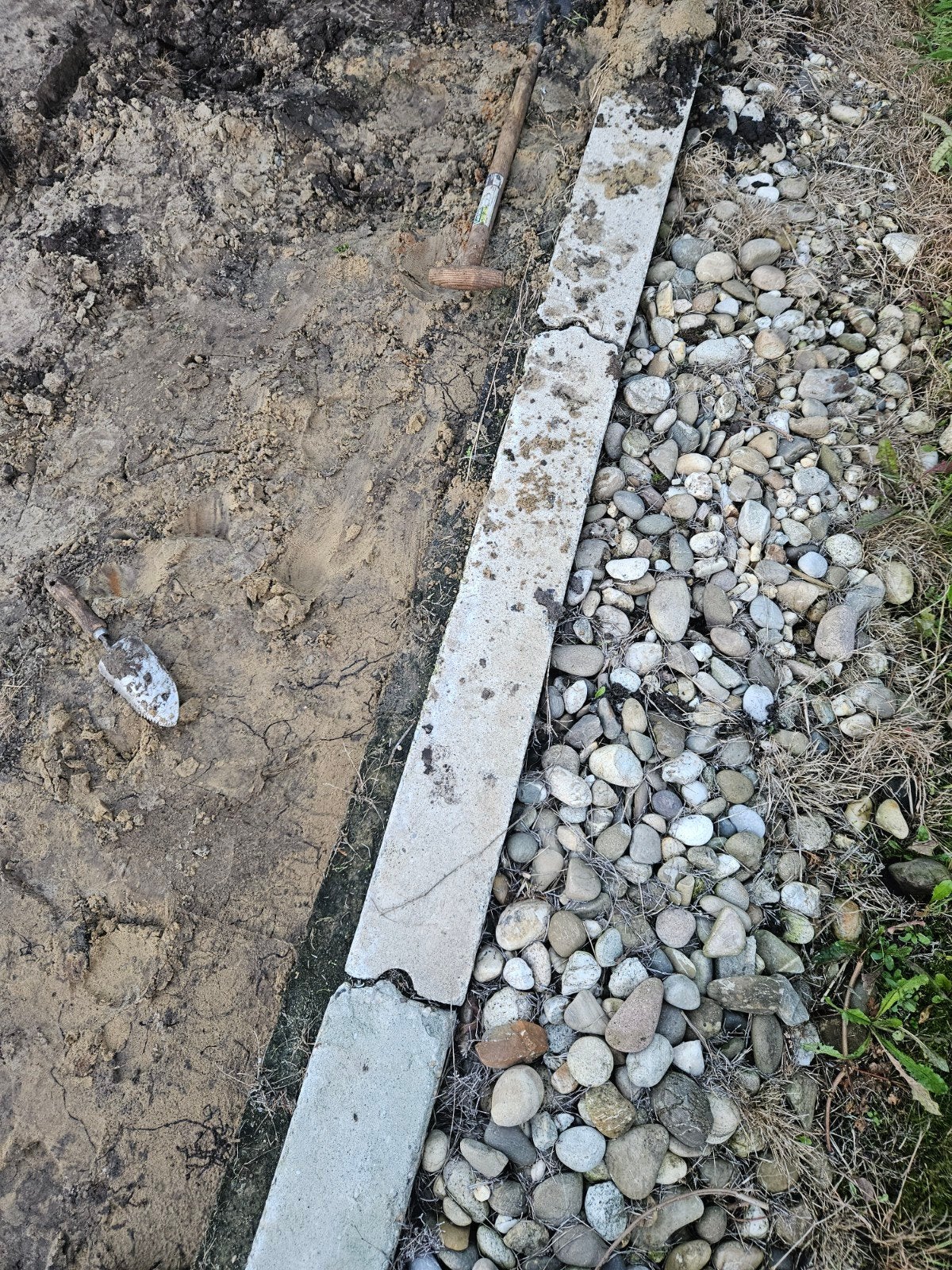 Opsluitbanden betonband 1510025, Ophalen, Gebruikt, Overige typen, Minder dan 25 cm