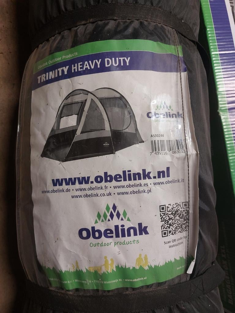 Obelink Trinity Heavy Duty Tent bustent 5x gebruikt, Ophalen of Verzenden, Tot en met 2