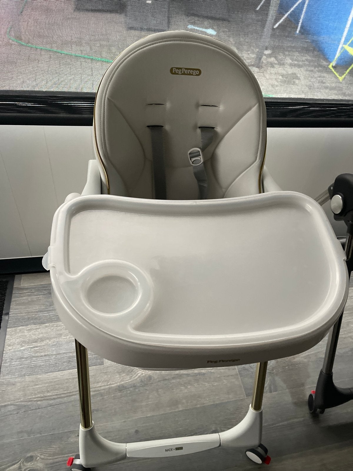 Peg Perego Prima Pappa Follow Me kinderstoel, Ophalen, Zo goed als nieuw, Overige typen, Aanschuifbaar