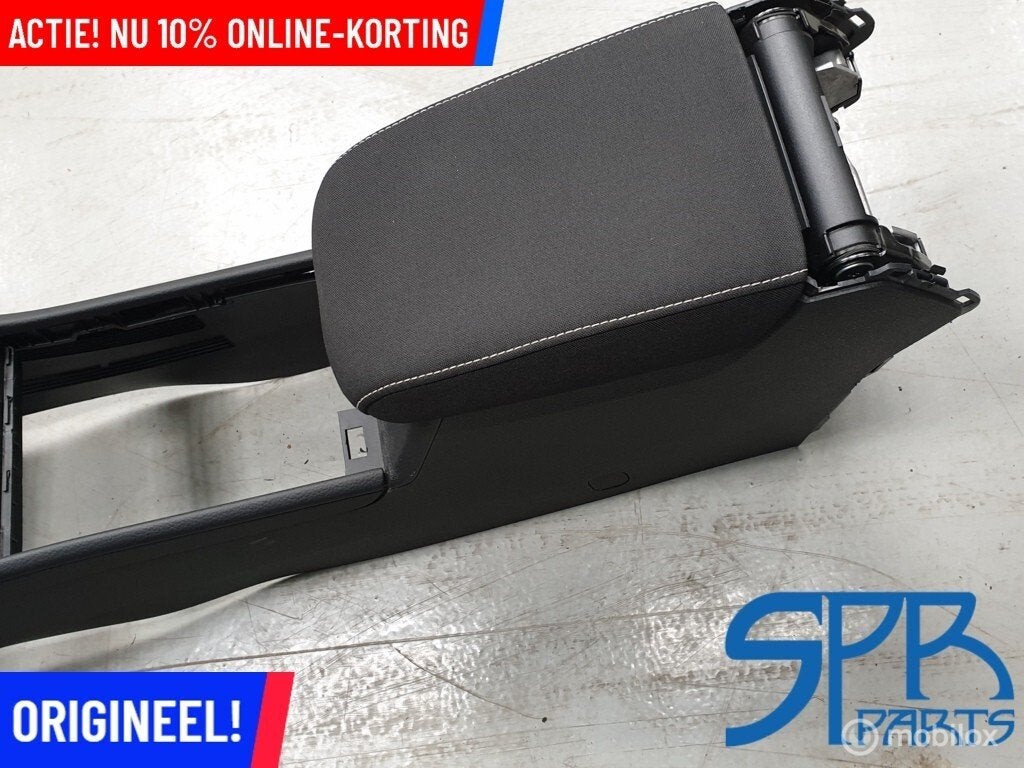 GOLF 7 Middenconsole ARMSTEUN USB AUX ARMLEUNING STOF ORIGIN, Gebruikt, Volkswagen, Ophalen of Verzenden, Volkswagen