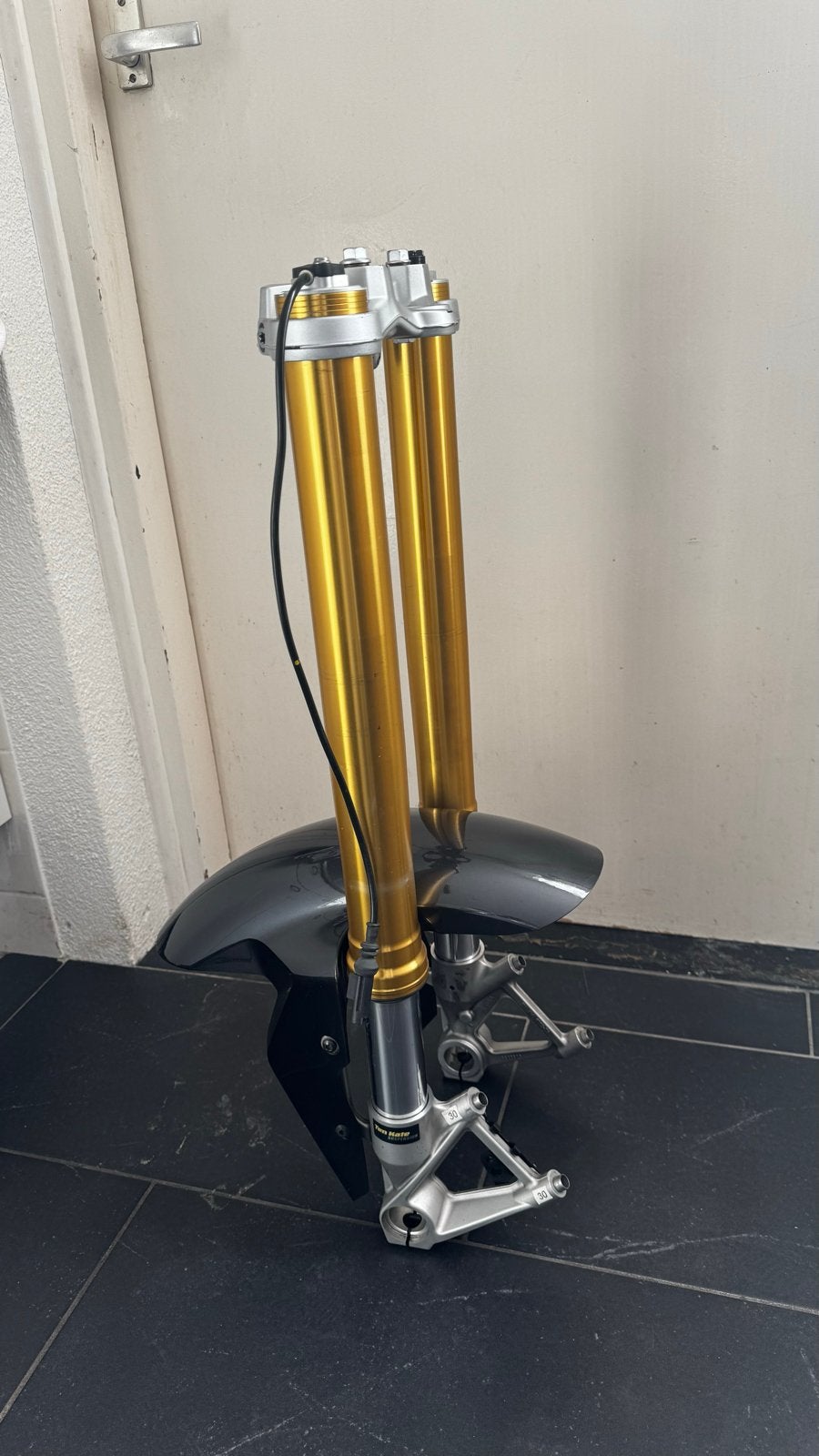BMW S1000RR voorvork - TenKate Sachs elektrische aansluiting, Ophalen, Gebruikt