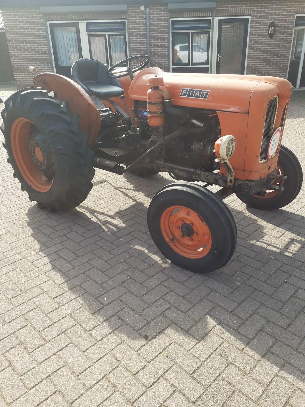 Fiat 312 R - Originele Oldtimer Trekker met Kenteken, Zakelijke goederen, Ophalen, Oldtimer, Tot 80 Pk, Fiat