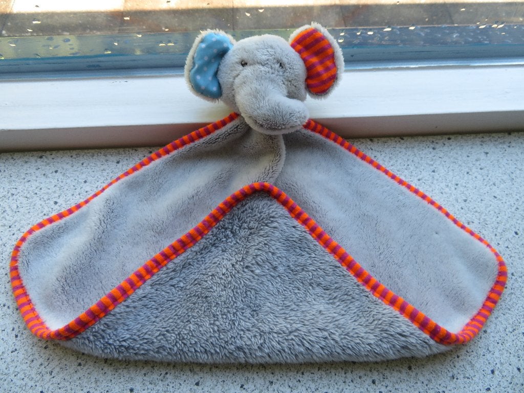 Knuffeldoek olifant merk ZD Trading Action, Grijs, Ophalen of Verzenden, Zo goed als nieuw, Olifant