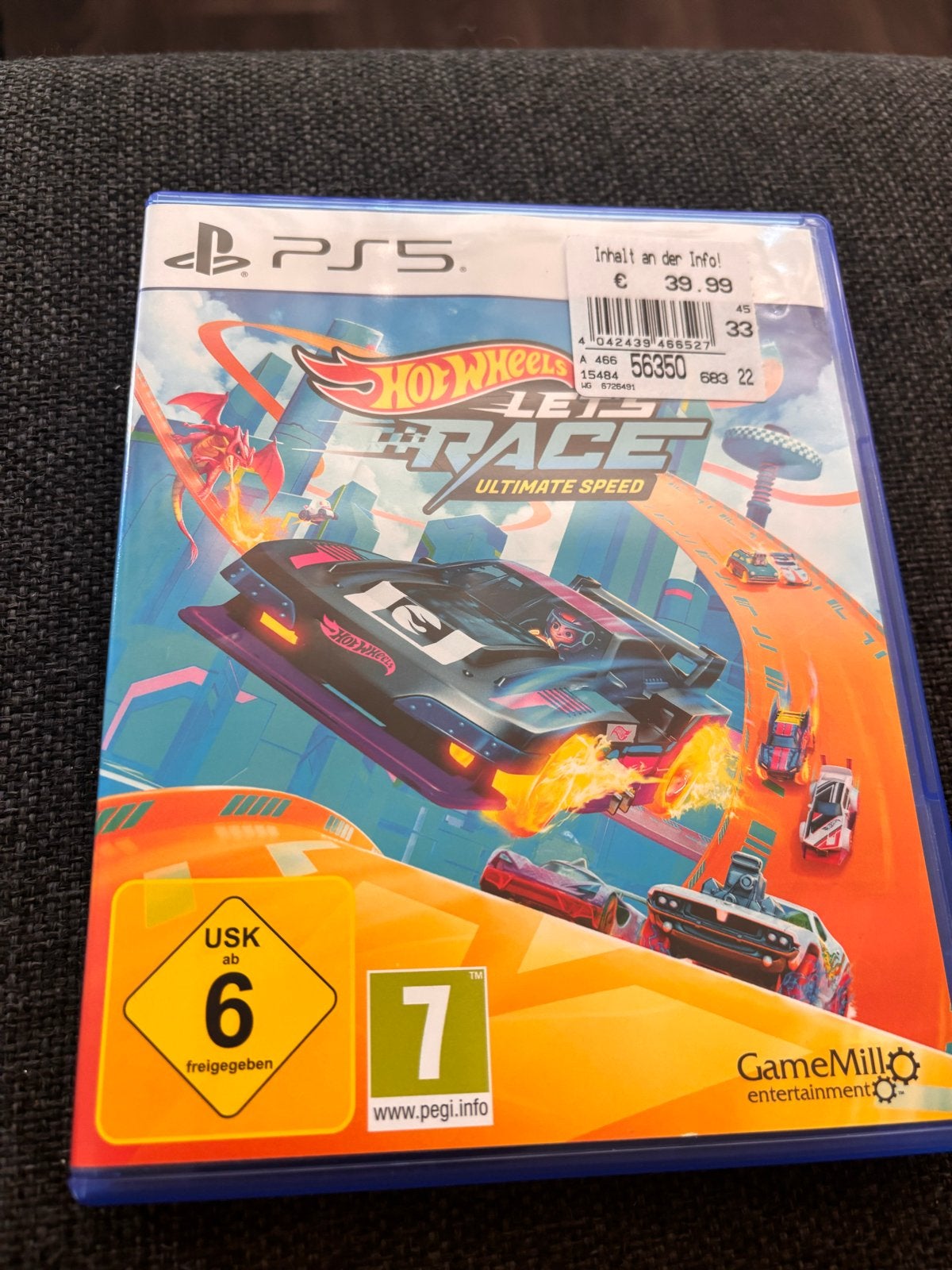 Hot Wheels Unleashed 2: Turbocharged PS5, nieuw, 1 speler, Racen en Vliegen, Nieuw, Eén computer