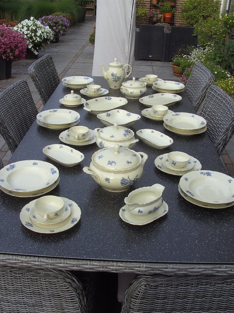 Compleet 6 pers servies van Arzberg (ontbijt en diner), Antiek en Kunst, Ophalen