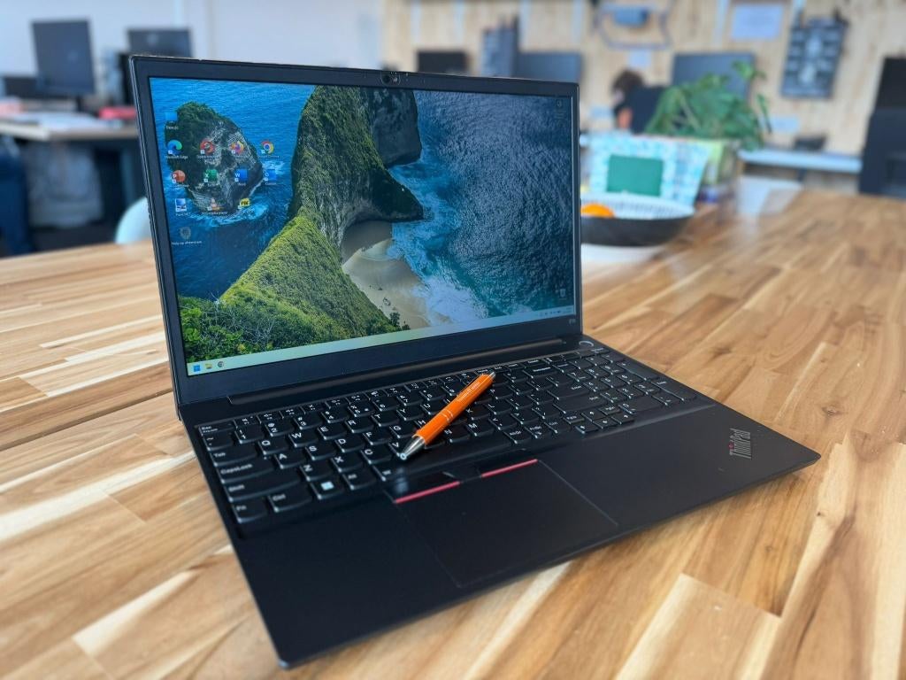 Lenovo ThinkPad E15 Gen 2, Computers en Software, Windows Laptops, Zo goed als nieuw, 15 inch, SSD, 2 tot 3 Ghz, 8 GB, Qwerty