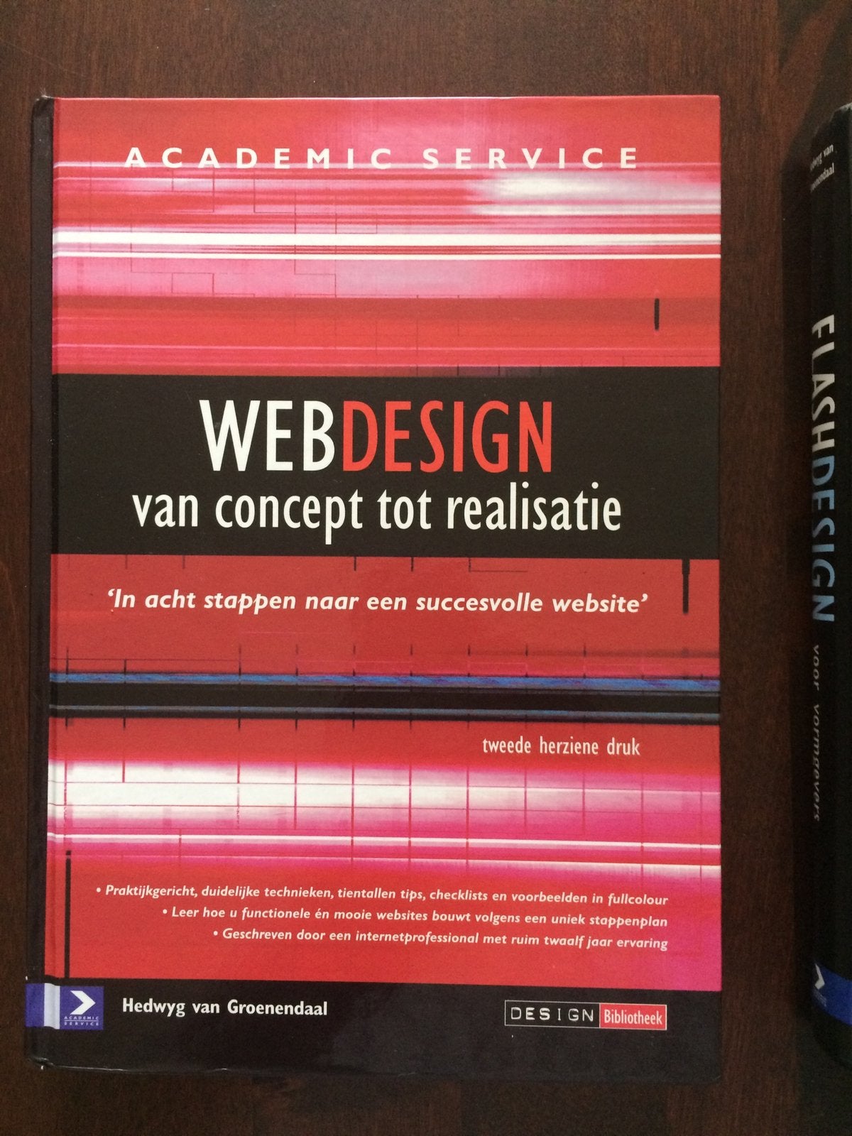 Boek Flasdesign en Boek Webdesign Z.g.a.n, Boeken, Ophalen of Verzenden, Zo goed als nieuw