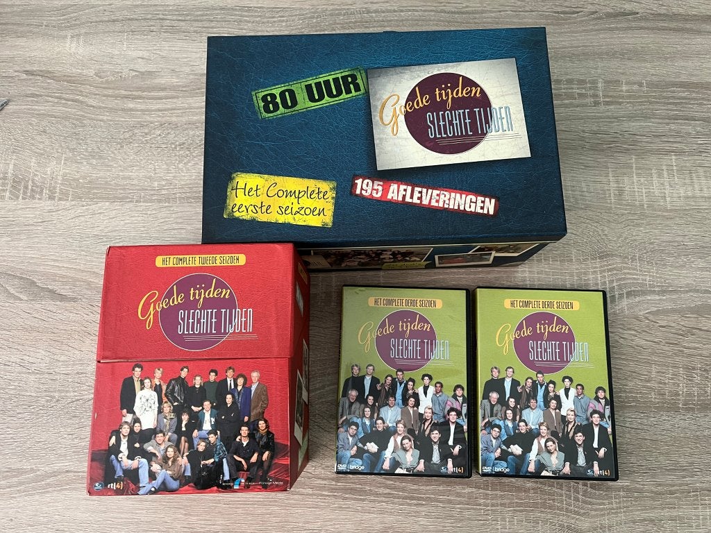 Dvd's Goede Tijden, Slechte Tijden / GTST - Seizoen 1 t/m 3, Cd's en Dvd's, Dvd's | Tv en Series, Gebruikt, Seizoen 1, Drama, Vanaf 12 jaar